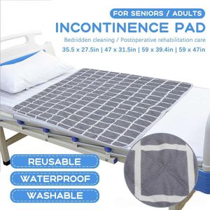 Matras Pad Waterdicht Wasbaar Incontinentie Bed Herbruikbaar Veranderend blad Urine Mat Nappy Diaper Protector Cover Kids Adult 221205