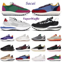 LD Waffle SacaisX Loopschoenen Heren Dames Sneakers LDV Vaporwaffle Summit Wit Zwart Nylon Wolf Grijs platform Heren Dames Sneakers Bordeaux 2.0 Daybreak Trainers