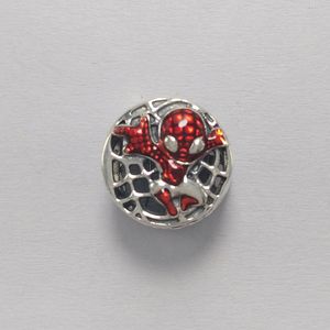 mavel spder-Man Soaring City Charm 925 argent sterling Pandora Dangle Moments Mavel Revenge pour fit Charms perles Bracelets Bijoux 792350C01 Annajewel