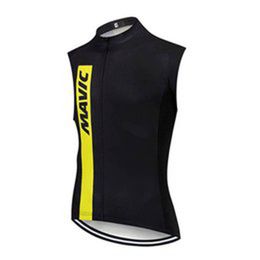 Mavic Team Fietsen Mouwloze Jersey MTB Fiets Tops Road Racing Vest Outdoor Sport Uniform Zomer Ademend Fietshirts Ropa Ciclismo S21042948