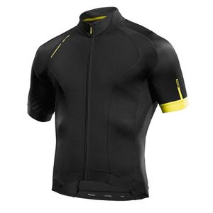 MAVIC Team Maillot de cyclisme à manches courtes pour hommes Chemises de course sur route Hauts de vélo Été Respirant Sports de plein air Maillot S21042904