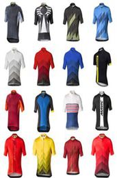 Mavic Team Men039 Cycling Slerses courts Jersey Road Racing Shirts Bicycle Tops Summer Sports extérieurs Sports Maillot S210425545085