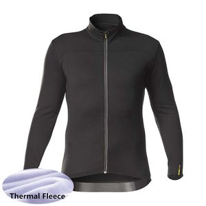 MAVIC Team Hommes Hiver Thermique Polaire Maillot De Cyclisme À Manches Longues Chemises De Course VTT Vélo Tops Vélo Uniforme En Plein Air Sportswea S21042974