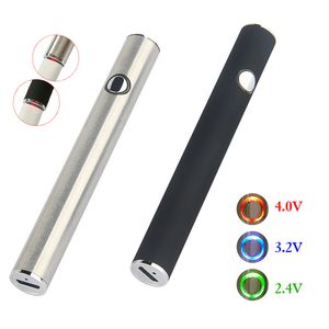 MAX Voorverwarmen Vape Pen Batterij 380mAh Variabele Spanning Bodem Lading 510 Draad voor Vaporizer Tank V9 Dikke Olie Cartridge