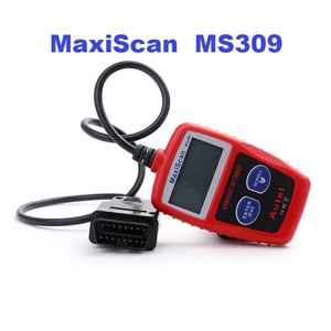 MaxiScan MS309 Autel CAN OBD2 Escáner Lector de código OBDII Escáner automático Herramienta de diagnóstico de coche ms309 338W