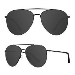 MAXJULI XL TAILLE EXTRIGUÉS Lunettes de soleil polarisées 148 mm pour les grandes têtes masculines verres en métal 8814 240402