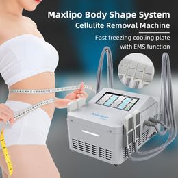 Maxlipo élimination de la cellulite ems minceur 360 cryothérapie 4 cryo froide cool tech machine de congélation rapide