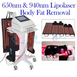 MaxLipo Lipolaser Vetreductie Lichaamsvet Verwijdering 650 Nm940 Nm Lipo Laser Slimmiing Machine