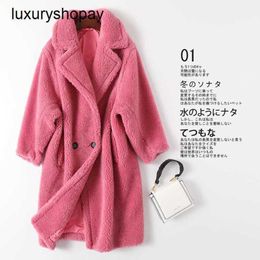 Maxmaras Coat Teddy Bear Womens Cashmere Maisons laine hiver