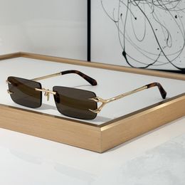 May Custom Modeable Luxury Trend van zonnebrillen van merkontwerpers Sun Glasses Vintage Classic met boxreceptlens