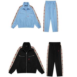 Survêtement hommes veste deux pièces ensembles vestes à capuche pantalons avec survêtement de créateur style classique printemps automne survêtements vêtements de sport ensemble hauts survêtement hommes