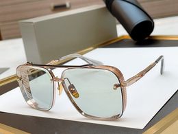 A Dita Mach Six Lunettes de soleil de créateurs originales pour hommes Aaaaa Quality Famous Classic Classic Retro Luxury Brand Eyeglass Fashion Design Femme Glasse