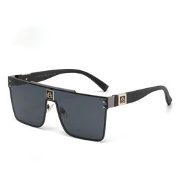 Maybachs zonnebril designer grote vierkante metalen herenbril