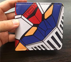 Mazinger Z World Wallets Cute Cartoon Comoon Purse Student Short Game Wallet Anime Wallet Coin Bag Teens Credit Card Holder7441496