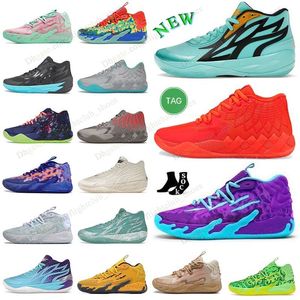 Mb 01 02 03 rose Lamelo Ball noir chaussures de basket-ball hommes femmes Mb.03 Gutermelo mousse Rick Morty Ridge rouge reine UFO 2024 homme femmes baskets en plein air baskets eur36-46