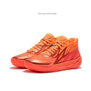 MB.01Hot LaMelo Ball MB02 Supernova Fiery Coral Rick Morty Shoes hombres mujeres Basketball Shoes para la venta Sport Shoe Trainner Sneakers US7.5-US12
