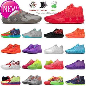 MB.01OGTop Fashion OG Lamelo Ball 1 MB.01 Heren Basketbalschoenen Fore Hare Rick En Morty Rood Galaxy Buzz City Trainers Sneakers Tennis Eur 40-46