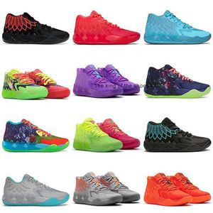 MB.01shoesOG Bottes LaMelo Ball 3 Balls MB.01 Chaussures de basket-ball Black Blast Rick et Morty Rouge Beige Queen City Galaxy Be You Buzz UFO Rock Ridge Not From
