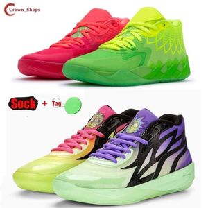 MB.02 LaMelo Ball chaussures de basket-ball Queen City hommes chaussures d'entraînement respirantes femmes baskets de course en caoutchouc durables