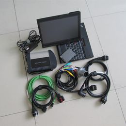 MB Star C4 Scanner Diagnose Tool DOIP SSD Laptop X200T Touchscreen Toughbook klaar voor gebruik voor auto's Trucks