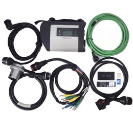 MB Star C4 met 5 kabels SDconnect Diagnose Multiplexer Ondersteuning voor Benz Auto's en Vrachtwagens op voorraad274q