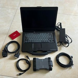 MB Star C6 SSD Diagnose scanner tool VCI CAN DOIP Protocol laptop CF52 ToughBook klaar voor gebruik