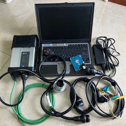 mb star diagnosetools sd connect c5 wifi ssd super met laptop d630 ram 4g volledige set 12v 24v auto en vrachtwagen scanner
