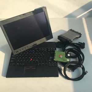 Mb star diagnostisch systeemtool c6 vci KAN DOIP Protocol hdd 320gb laptop x200t klaar om te werken