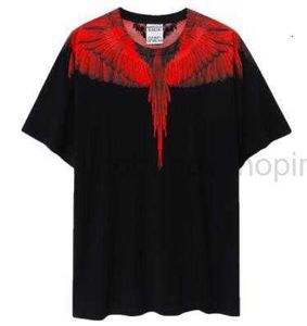 Mb Trendy Brand New Wings Manches Courtes Marcelo Classique Plume Hommes et Femmes Imprimé T-shirt07fk 36