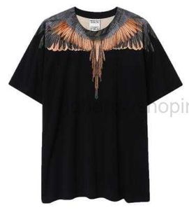 Mb Trendy Brand New Wings Manches Courtes Marcelo Classique Plume Hommes et Femmes Imprimé T-shirt07fk 32