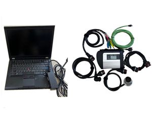 MB Xentry Star C4 Diagnostics con Soft-Ware 09/2023 SSD Speed Speed Laptop T410 I5 4G Tableta Cables completos listos para usar