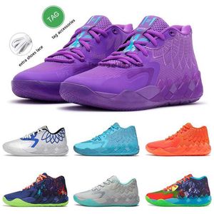 MB2022 mit Socken Lamelo Ball MB01 Herren-Basketballschuhe Große Größe 12 Galaxy Rock Ridge Red Blast Buzz City Weiß Blau Seien Sie Luxus-Designer-Jumpman-Turnschuhe