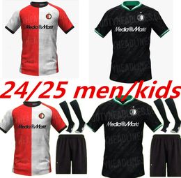 2024 Feyenoords Kokcu Gimenez Danilo 24 25 Jerseys de foot