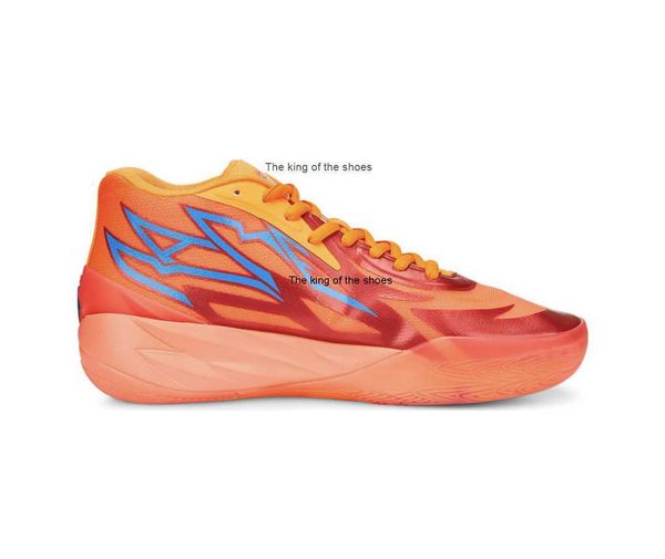 MBOrange LaMelo Ball MB02 Supernova Chaussures Rick Morty enfants Basketball à vendre Queen City Noir Rouge Gris École primaire Chaussures de sport Trainner Baskets Taille 40-46 MB01