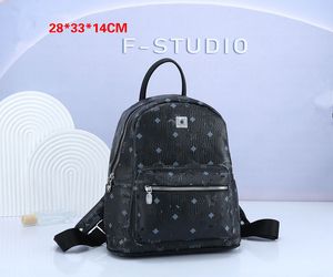 Mochila MC Bolso bandolera de cuero Mochila de diseño de lujo Mochila de gran capacidad para mujer Mochila para hombre Embrague mcm1688 Bolsos Totes Bolsos Libros Bolsos escolares mcmity