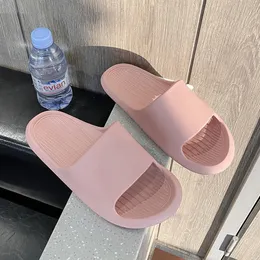 ABC12 pantoufles femmes chaussures d'été sandales d'intérieur glisser doux antidérapant salle de bain plate-forme maison pantoufles