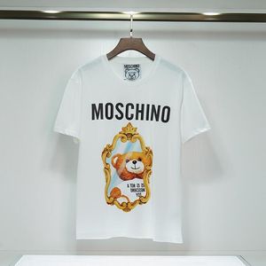 MC689 Witte designer T -shirt Zomer Korte mouw Couture Bear Women Men Men T -shirt T -shirtkleding