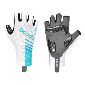 MCFK 2021 nouveaux gants de cyclisme demi-doigt Sports de plein air vélo de route gants de vélo VTT équitation Absorption des chocs H1022