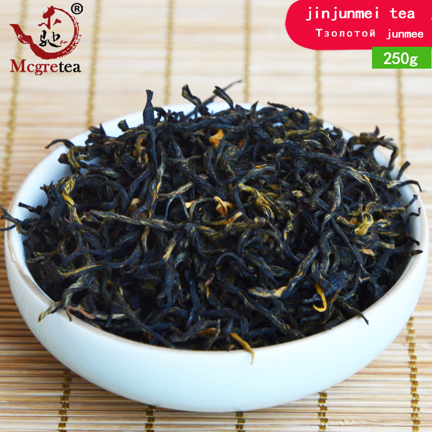 [Mcgretea] Premium Jinjunmei black tea 250g China Wuyi Mountain Black Tea manufacturer jin jun mei gold eyebrow tea good