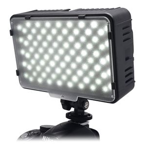 Mcoplus 168 LED Video Light On-Camera Fotografía Fotografía Panel Iluminación para Canon Nikon Sony DV Cámara Videocámara VS CN-160