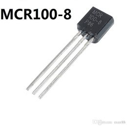 Mcr100-8 one-way thyristor 1A 600V in-line TO-92