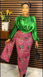 MD grande taille africaine robes de soirée élégantes pour les femmes mode en mousseline de soie Maxi longue robe caftan robe musulmane dames vêtements 240226