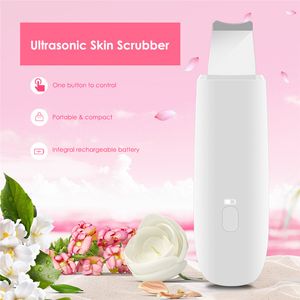 Limpiador ultrasónico de piel recargable, limpiador de poros faciales, exfoliación, vibración, suciedad, acné, removedor de espinillas, herramienta de blanqueamiento y estiramiento Facial