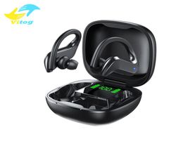 MD03 TWS Vingerafdruk Touch Bluetooth-oortelefoon Sport Waterdichte stereohoofdtelefoon Ruisonderdrukkende gamingheadset Draadloze oordopjes9463919