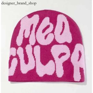 Mea culpas beanie femmes tricot tricot beanie luxury Desinger chapeau à la mode