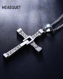 Colliers Meaeguet en acier inoxydable pendentifs bijoux de film de mode le collier Toretto Men CZ rapide et furieux CX2007216097907