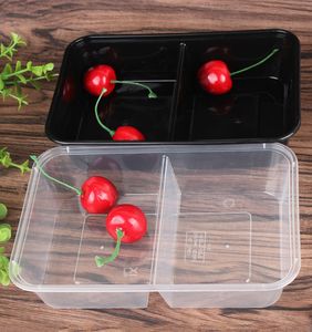 Maaltijd Prep Containers Magnetron Voedselopslag Gedeelte Controle Disposable Containers met Deksels Lunchbox Lade met Cover