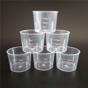 Tasse à mesurer 15 ml en plastique Transparent petit liquide tasse à mesurer cuisine outil de cuisson livraison gratuite en gros ZA6165