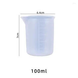 Outils de mesure 100ml cuisine Simple Portable santé maison avec échelle sécurité cuisson Durable Transparent pratique résistance à l'usure