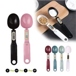 Outils de mesure balance de cuisine électronique 500g 0.1g LCD mesure numérique farine alimentaire balance cuillère numérique mini outil de cuisine pour balance à café au lait